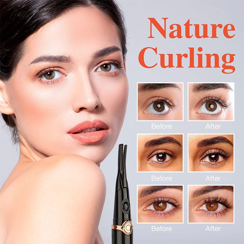 ✨ Electric Eyelash Curler for Instant Glam ✨ Blink & Dazzle!