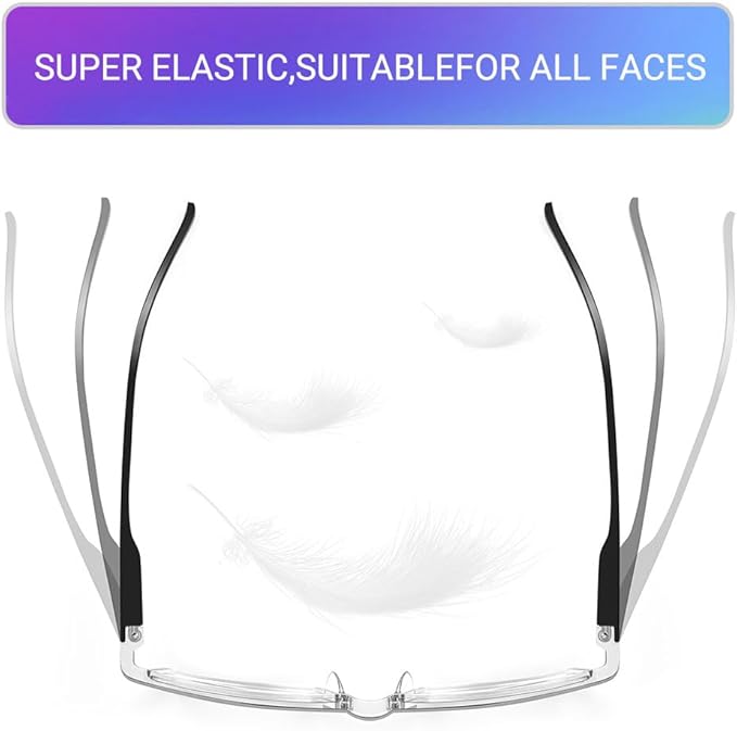 Comfortable Presbyopic Reading Eye Glasses - Anti Blue Light