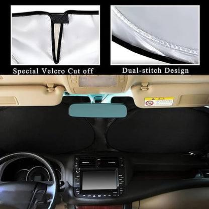 🏆#1 Bestselling Premium Car Windshield Sun Shade Cover