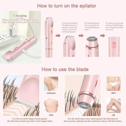 🏆Flash Sale⚡ Comfort 2 in 1 Electric Lady Shaver