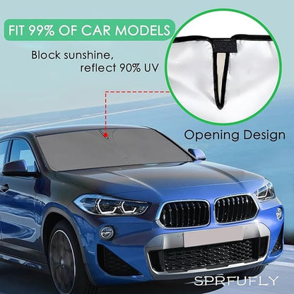 🏆#1 Bestselling Premium Car Windshield Sun Shade Cover