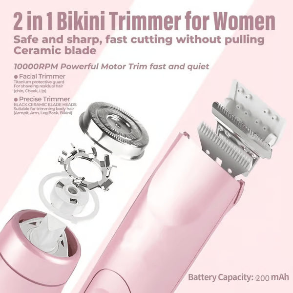 🏆Flash Sale⚡ Comfort 2 in 1 Electric Lady Shaver