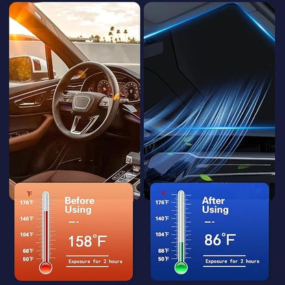 🏆#1 Bestselling Premium Car Windshield Sun Shade Cover