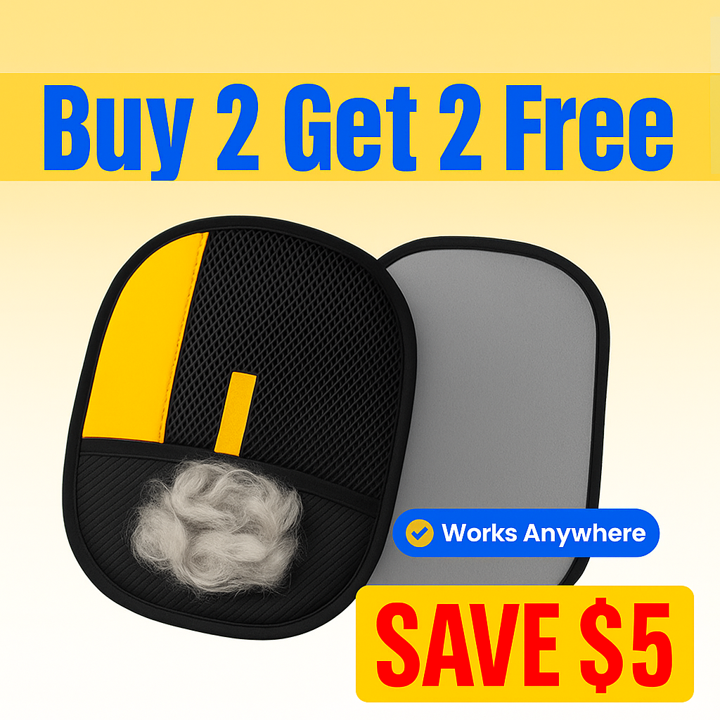 🔥Last Day Sale - Pet Hair Removal Tool Reusable Static Removal Gloves