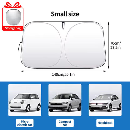 🏆#1 Bestselling Premium Car Windshield Sun Shade Cover