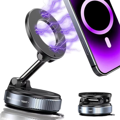 🏆#1 Bestselling🏆 Magnetic Car Phone Mount – 360° Works on Car Dash, Desk, or Bathroom Wall, Ultra Compact Design (No Charging)