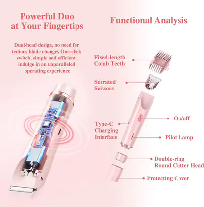 🏆Flash Sale⚡ Comfort 2 in 1 Electric Lady Shaver