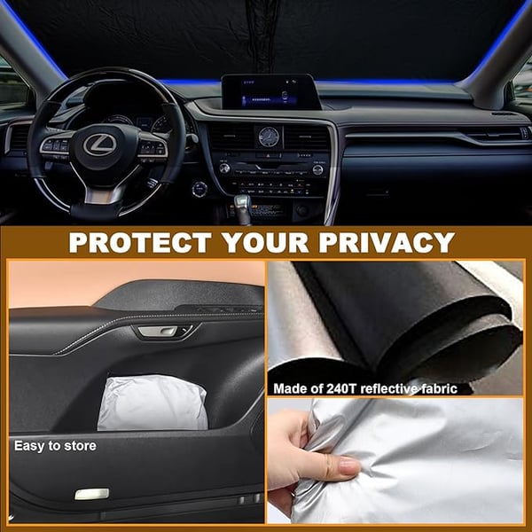 🏆#1 Bestselling Premium Car Windshield Sun Shade Cover